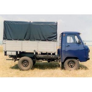 Тент автомобильный на УАЗ 3303 двухсторонняя усиленная ткань