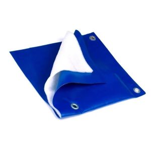 Утепленный Тент ПВХ 650 гр/м2, размер 4×4м с люверсами