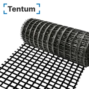 Геосетка ССНП 100, рулон 4×100м, 25х25